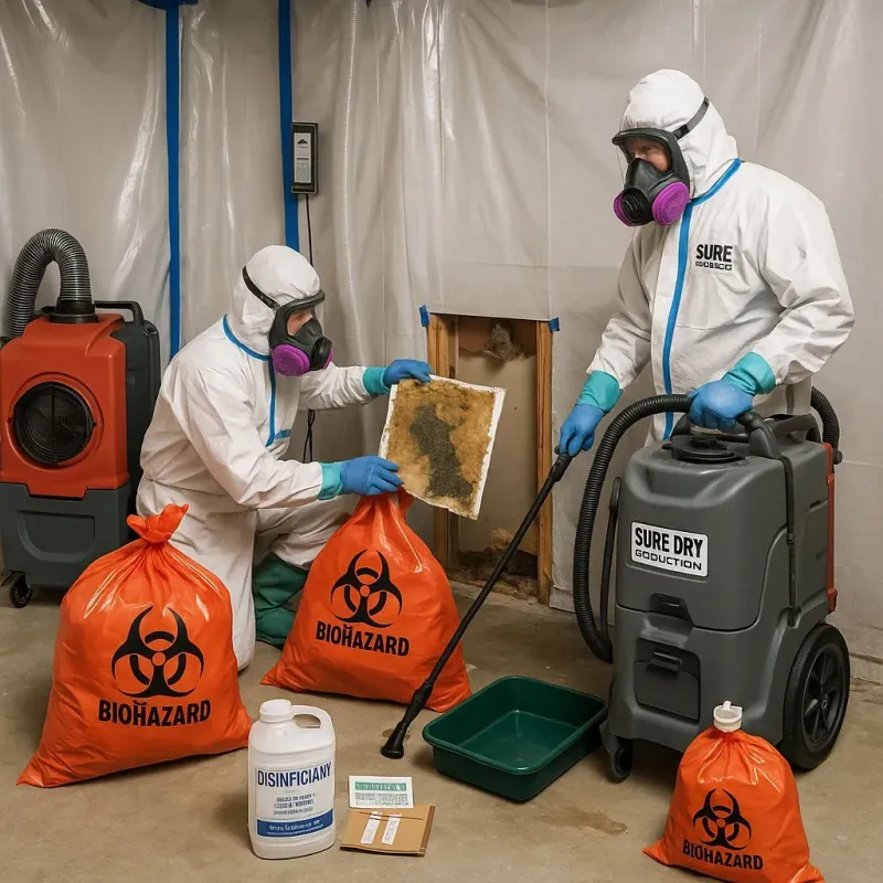 Contaminated Water Handling Protocols process in Inyokern, CA