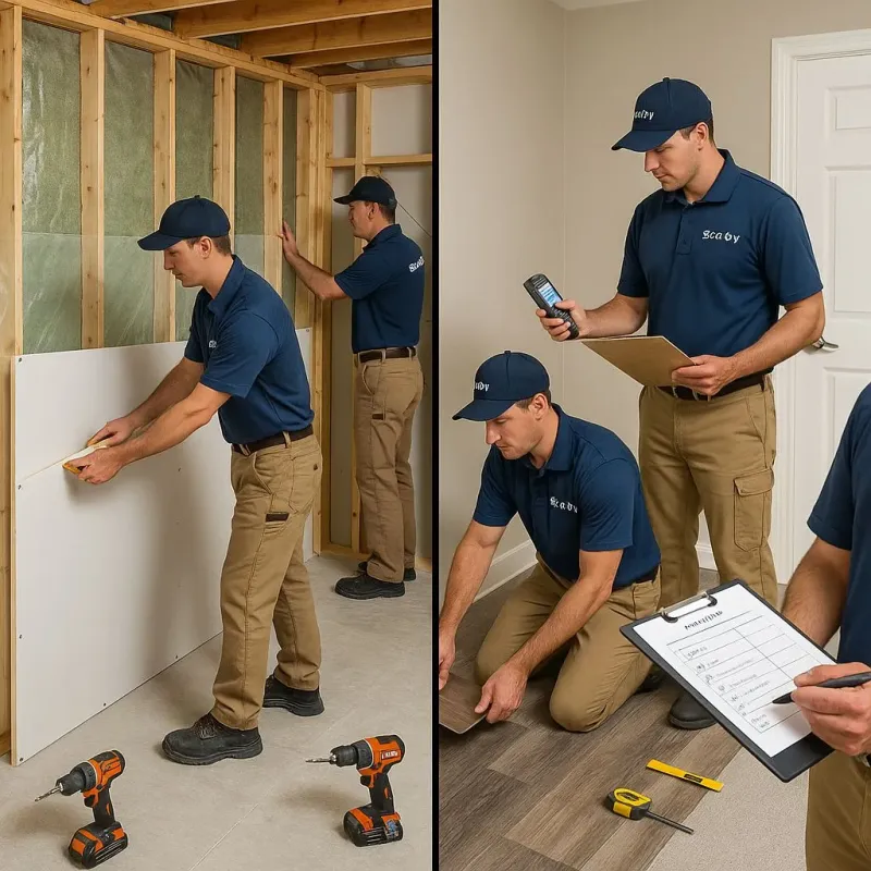 Repairs and Reconstruction process in Inyokern, CA